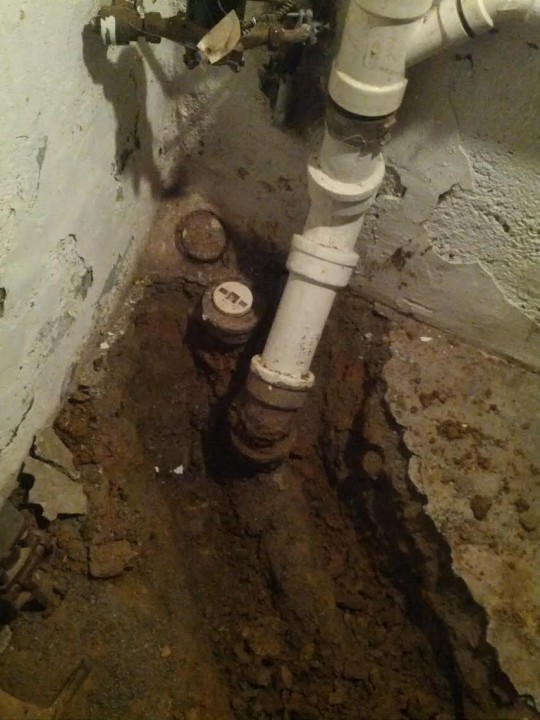 drain plumbing sewer line basement trap king cast iron pvc llc services replaced pa york
